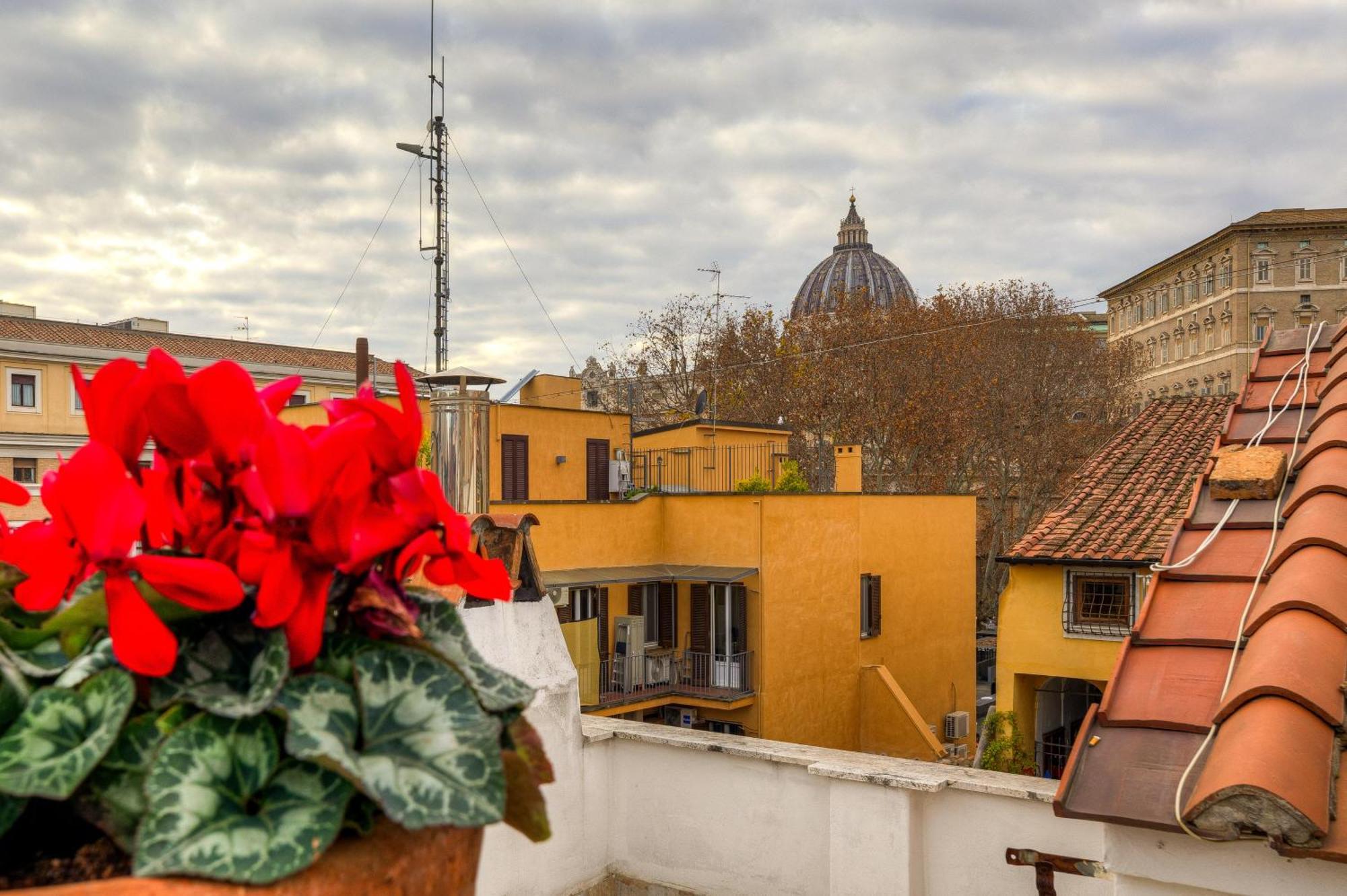 Apartmán Borgo Pio Experience Řím Exteriér fotografie